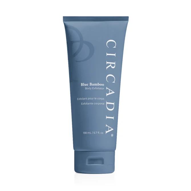 Mėlynojo bambuko ir mėlynių sėklų kūno šveitiklis | Blue Bamboo Exfoliator For Body